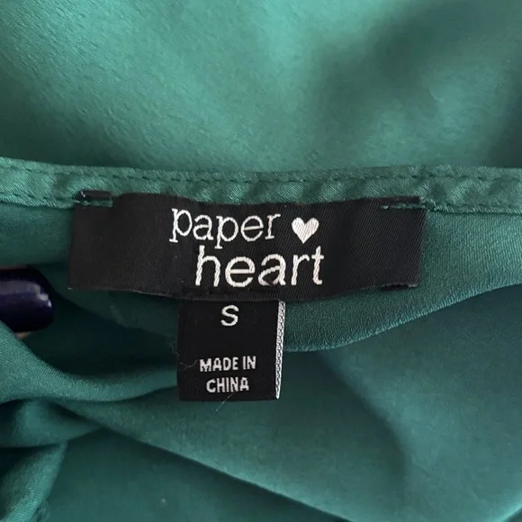 Elegant Green Slip Dress - Picture 2 of 2